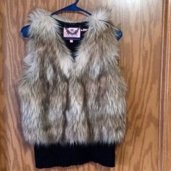Juicy Couture Jackets & Blazers - Juicy Couture, wool, cotton, faux fur, fall, winter, back to school